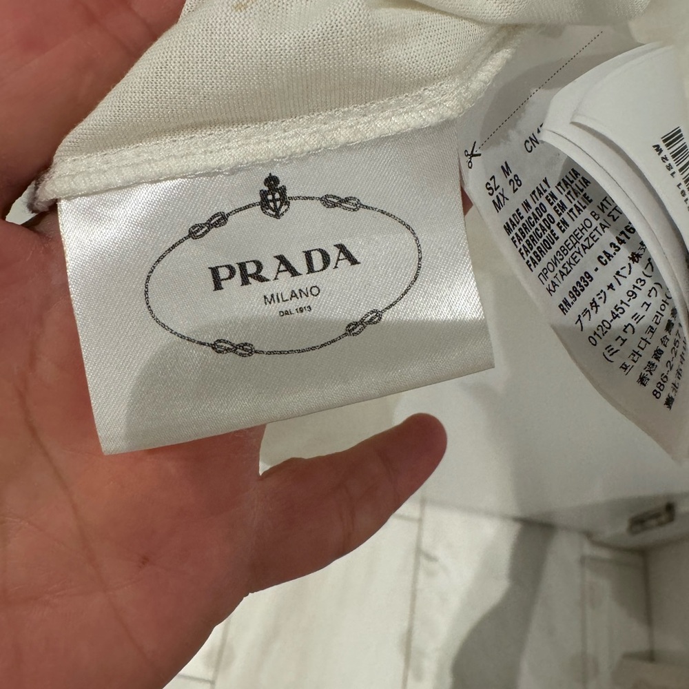 Prada 2019 Colorblock Pattern Polo - image 5